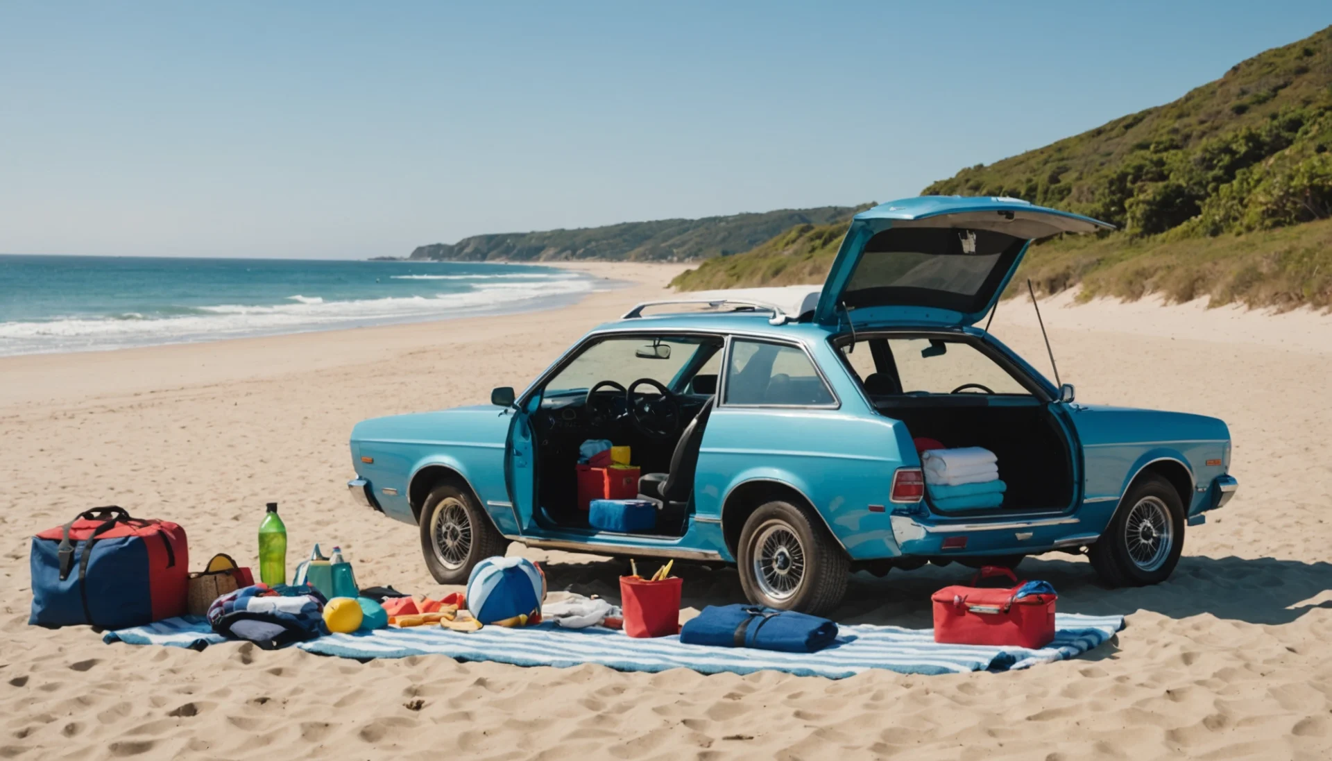 voiture pour la plage
